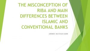 Types of riba