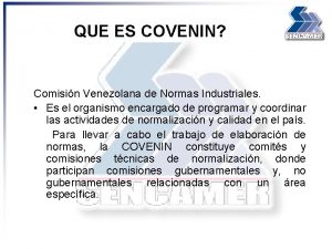 Covenin