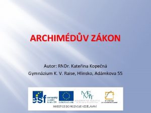 Archimeduv drap