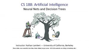 CS 188 Artificial Intelligence Neural Nets and Decision