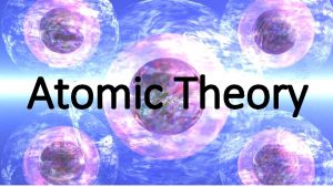 Atomic Theory Origin The earliest recorded idea about