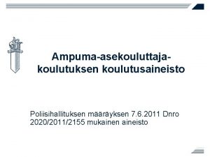 Turvakaappi aseille