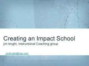 Impact school