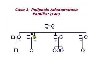 Caso 1 Poliposis Adenomatosa Familiar FAP 64 40