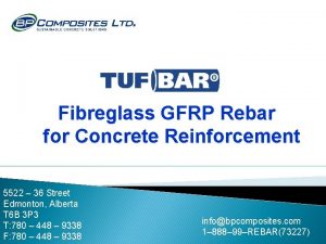 Fibreglass GFRP Rebar for Concrete Reinforcement 5522 36