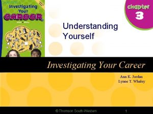 Chapter 24 caring for your career and yourself