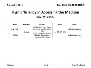 September 2015 doc IEEE 802 11 151115 r