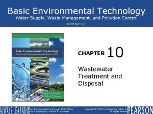 Basic environmental technology