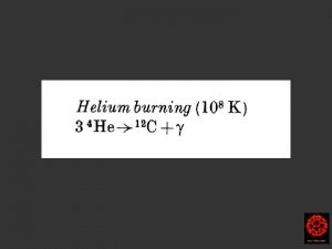 Harry Kroto 2004 Helium Burning inside a Carbon