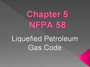 Nfpa chapter 5
