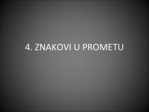Na sto vozaca obvezuje zuto treptavo Na sto vozaca obvezuje zuto treptavo