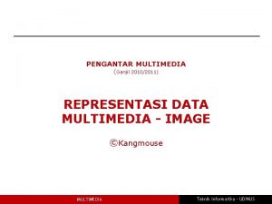 Representasi data gambar