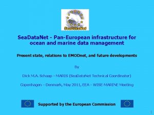 Sea data net