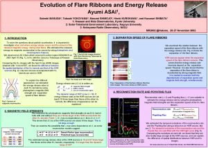 Evolution of Flare Ribbons and Energy Release Ayumi