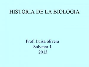 Luisa olivera Luisa olivera