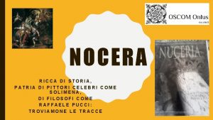 NOCERA RICCA DI STORIA PATRIA DI PITTORI CELEBRI