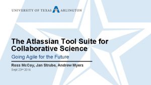Atlassian toolset