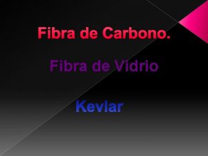 Fibra de Carbono Fibra de Vidrio La fibra