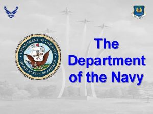 Department of the navy