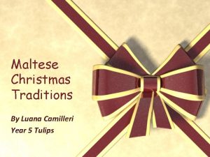 Maltese christmas traditions
