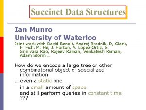 Waterloo data structures and algorithms