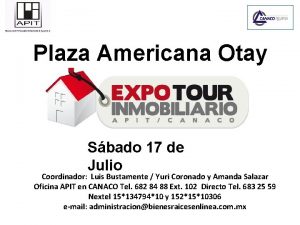 Plaza americana otay