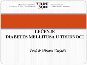 Euglikemija Euglikemija