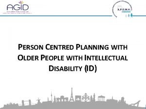 Person-centred approach Person-centred approach
