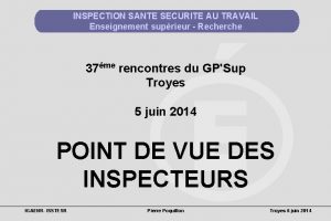 Inspection du travail troyes