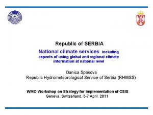 Serbia climate