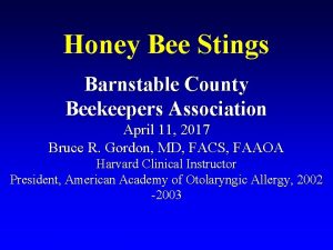 Barnstable county beekeepers association Barnstable county beekeepers association