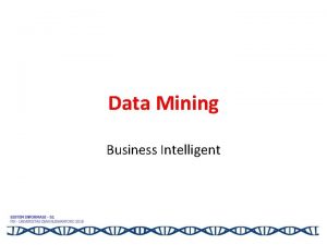 Latar belakang data mining