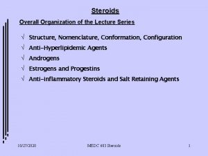 Steroid family tree