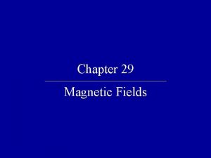 Chapter 29 Magnetic Fields Quick Quiz 29 1