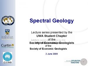 Geology lecture series