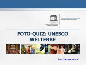 Unesco quiz