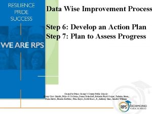 Data wise steps