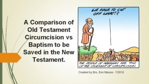 Biblical circumcision vs modern circumcision