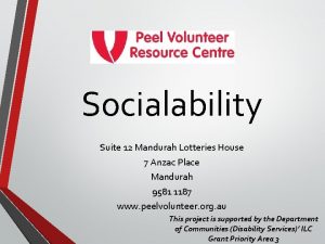 Mandurah lotteries house