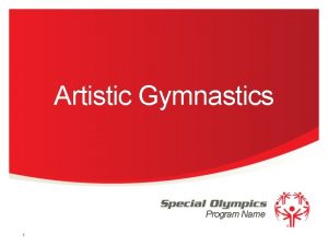 Artistic Gymnastics Program Name 1 Let me win