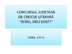 Concurs literar