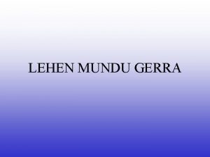 LEHEN MUNDU GERRA REALPOLITIKETIK WELTPOLITIKERA Bismarcken politika Alemaniak