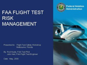 Safety risk management faa