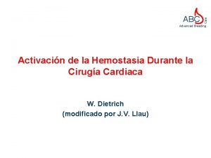 Hemostasia