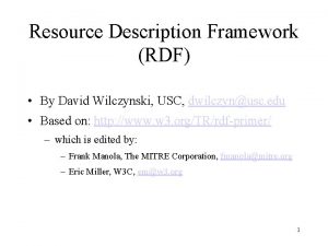 Rdf Rdf