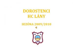 DOROSTENCI HC LNY SEZNA 20092010 SOUPISKA HR PJMEN