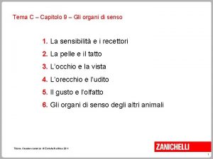 Organi di senso zanichelli