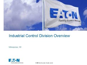 Eaton controls division