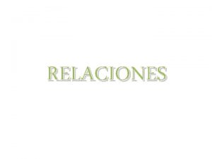 RELACIONES 11 Los factores biticos 1 Relaciones intraespecficas