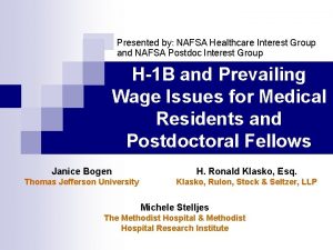 Presented by NAFSA Healthcare Interest Group and NAFSA